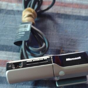 Microsoft Black and Silver Lifenx3000cam with Built-in Microphone NWT